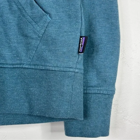 Patagonia Pataloha Men S Honolulu Hawaii Full Zip Hoodie Teal Organic - Picture 8 of 15
